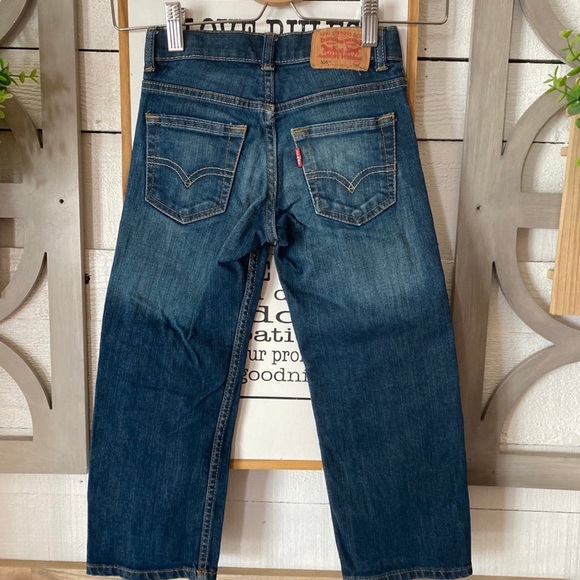 Toddler Boys Levi’s 505 Regular Jeans - Picture 7 of 10